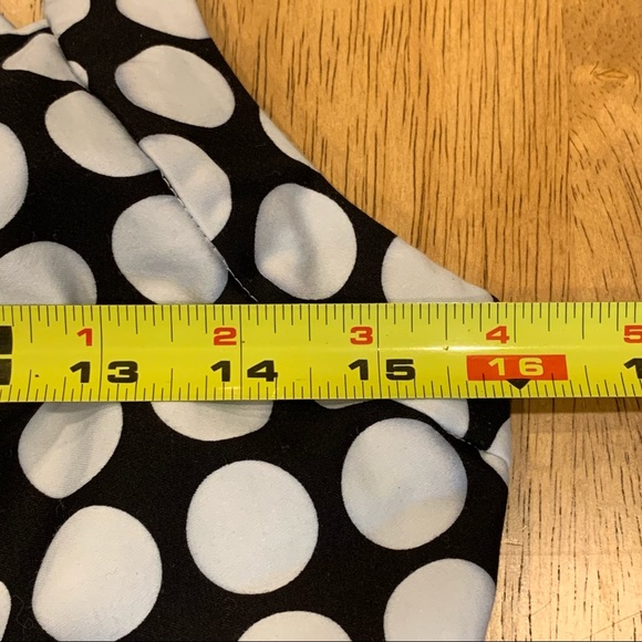 Calvin Klein Black & White Polka Dotted Sundress 8 - Picture 13 of 16